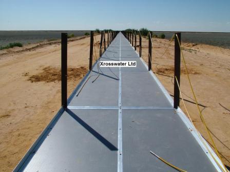 810m walkway with cable handrail