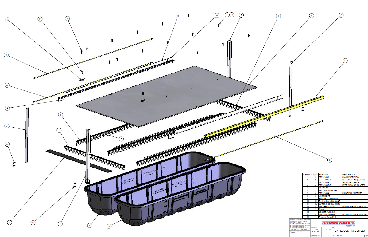 exploded view