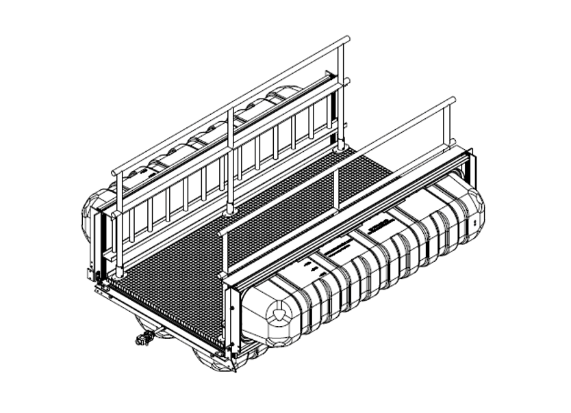 floating walkway designs