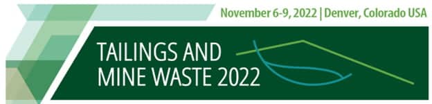 Tailings and Mine Waste 2022 logo